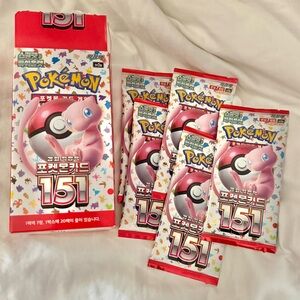 Pokémon 151 korean pack